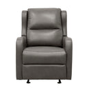 Durant Glider Reclining Chair - Gray