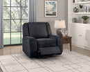 Monterey Swivel Reclining Chair in Black - 8530EB-1