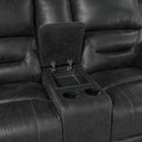 Hazen Double Reclining Love Seat With Center Console