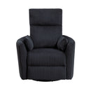Traverse Swivel Glider Reclining Chair - Black