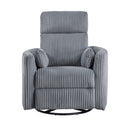Traverse Swivel Glider Reclining Chair - Gray