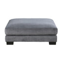 Traverse Ottoman in Gray - 8555GY-4