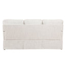 Hampstead Sofa in Gray/White - 8557-3