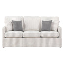 Hampstead Sofa in Gray/White - 8557-3