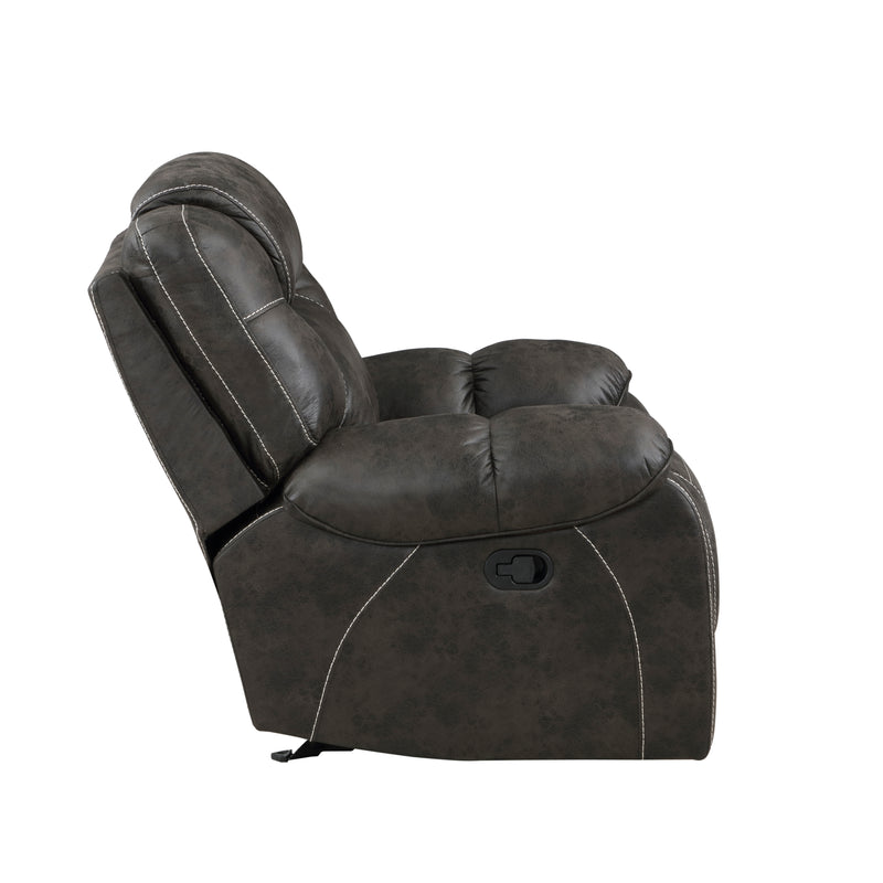 Gainesville Glider Reclining Chair in Brown - 8560PM-1
