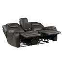 Gainesville Double Reclining Love Seat With Center Console