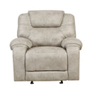 Gainesville Glider Reclining Chair - Beige
