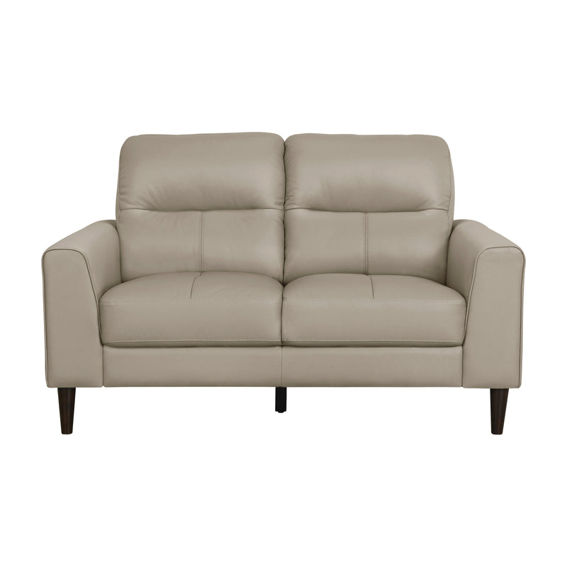Lewes Loveseat in Beige - 8566LTE-2