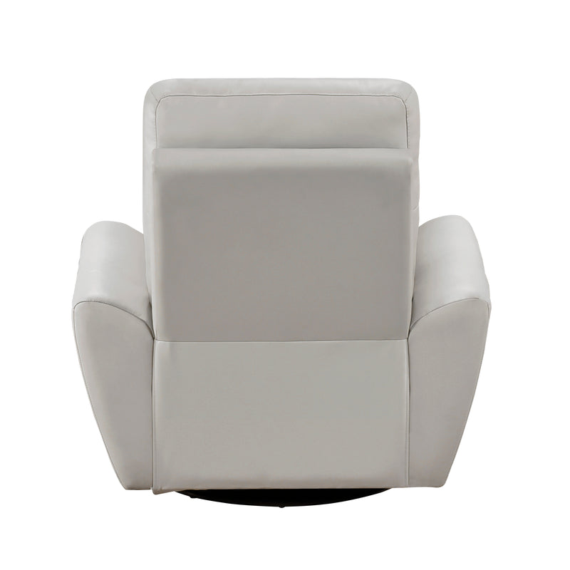 Essex Swivel Glider Chair in Gray - 8577GY-1