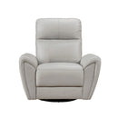 Essex Swivel Glider Chair in Gray - 8577GY-1