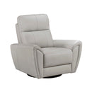 Essex Swivel Glider Chair in Gray - 8577GY-1