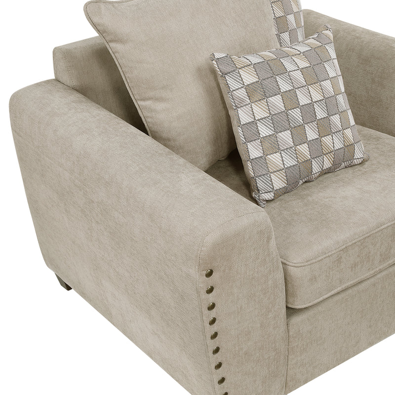 Silverthorne Chair in Brown - 8579SS-1