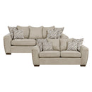 Silverthorne 2pc Set: Sofa, Love in Brown - 8579SS*2
