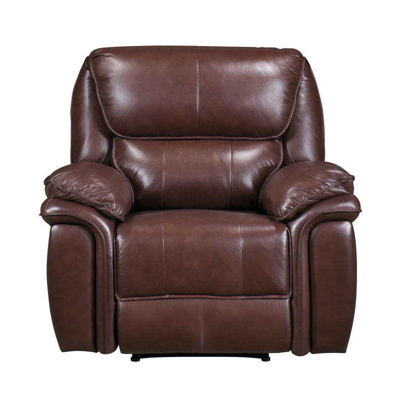 Lyman Reclining Chair in Brown - 8588BR-1