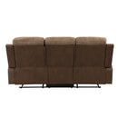 Glendale 2pc Set: Sofa, Love in Brown - 8599BR*2