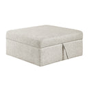 Isla-Storage Ottoman with Casters image