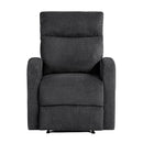Allen Reclining Chair - Dark Gray