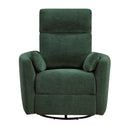 Desso Swivel Glider Reclining Chair - Green