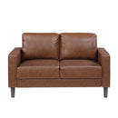 Malcolm Love Seat - Chocolate