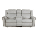 Brennen Double Reclining Love Seat With Center Console-9204mt-2