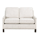 Landrum Loveseat in Gray/Other/Beige - 9257-2