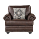 Franklin Chair in Brown - 9260DB-1
