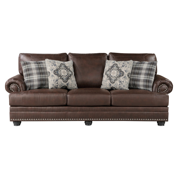 Franklin Sofa in Brown - 9260DB-3