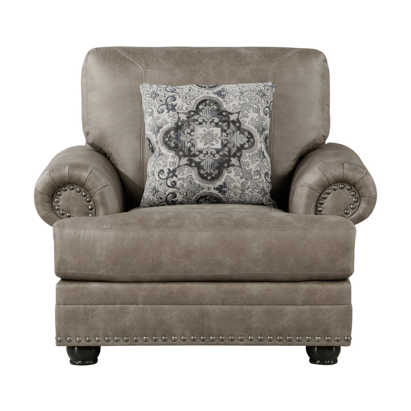 Franklin Chair in Brown - 9260MS-1