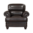Milford Chair in Brown - 9268BRW-1