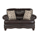 Milford Loveseat in Brown - 9268BRW-2