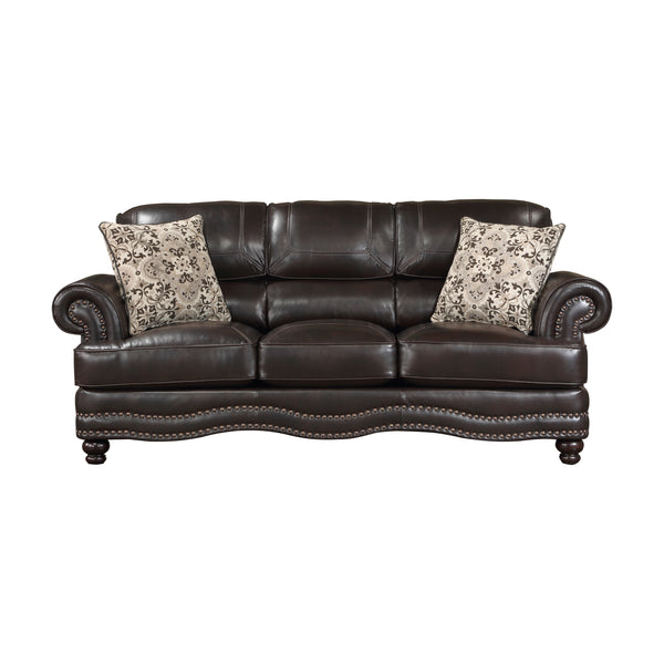 Milford Sofa in Brown - 9268BRW-3