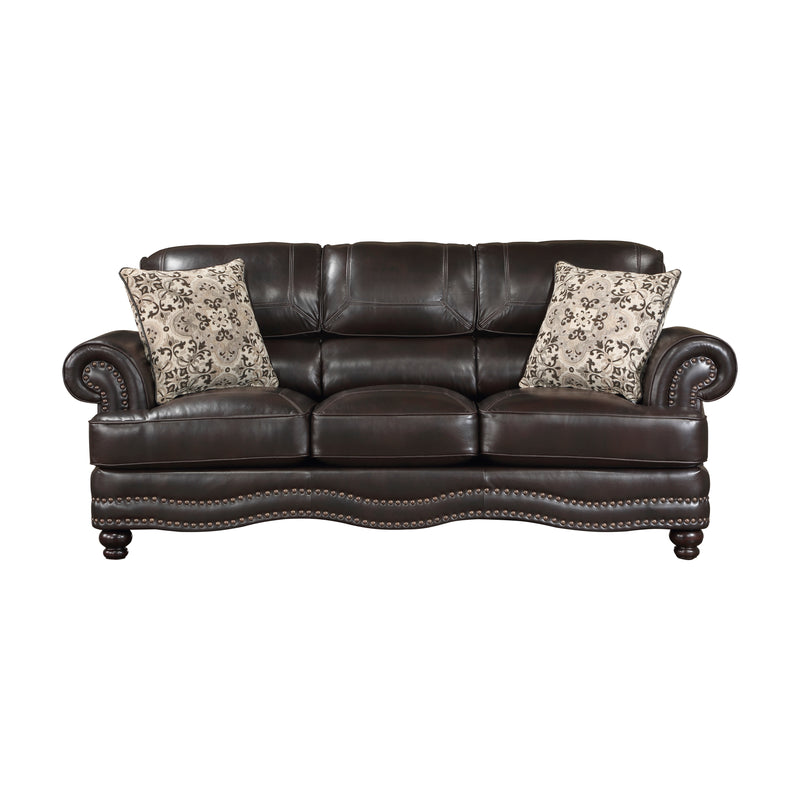 Milford Sofa in Brown - 9268BRW-3