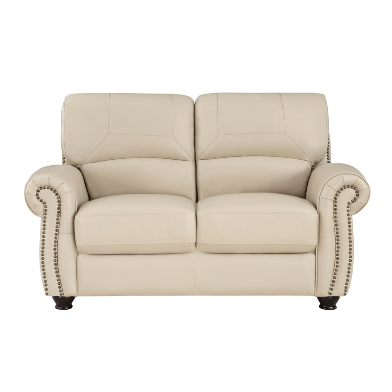 Foxborough 2pc Set: Sofa, Love in Cream - 9269CR*2