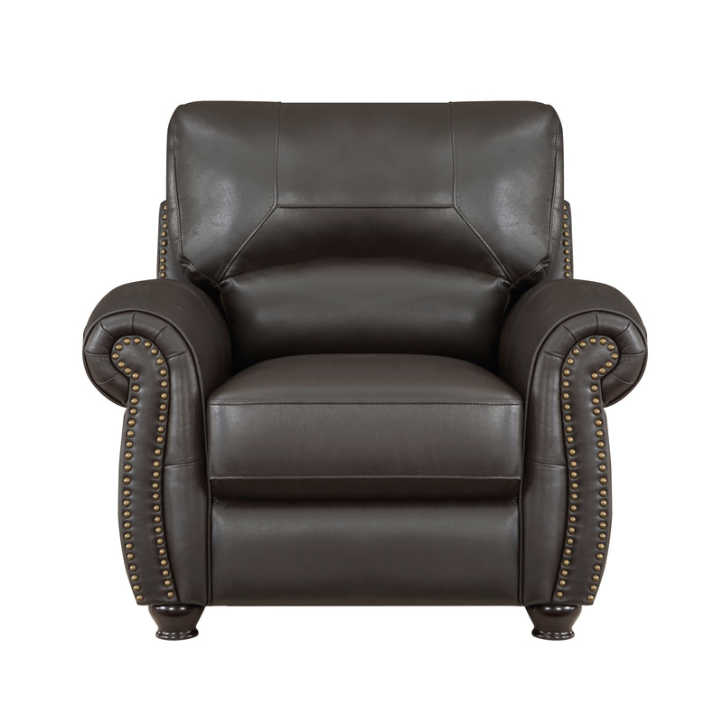 Foxborough Chair in Brown - 9269DB-1