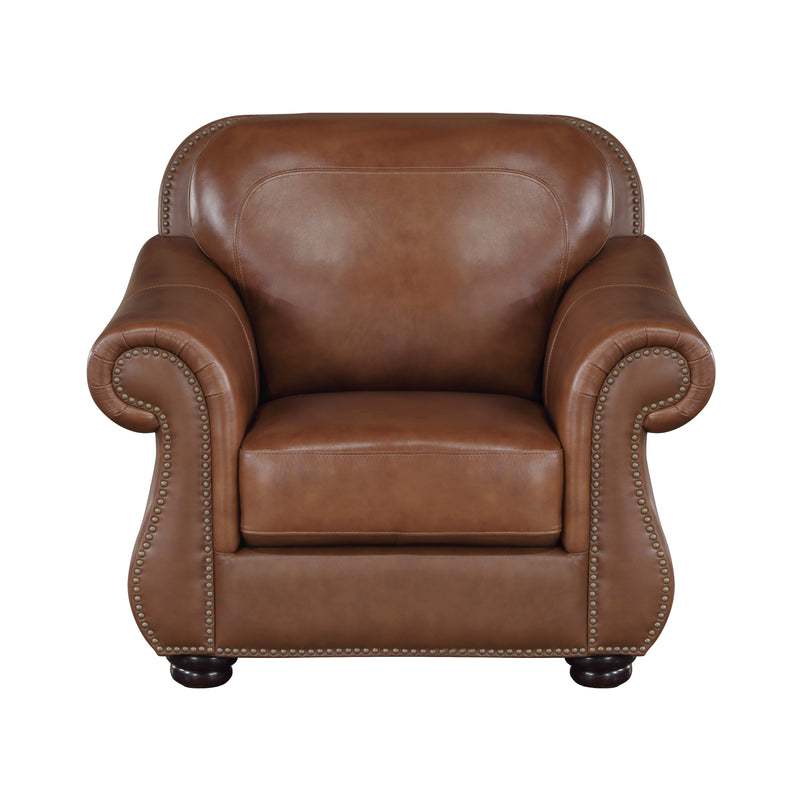 Attleboro Chair in Brown - 9270BR-1