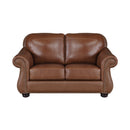 Attleboro Loveseat in Brown - 9270BR-2