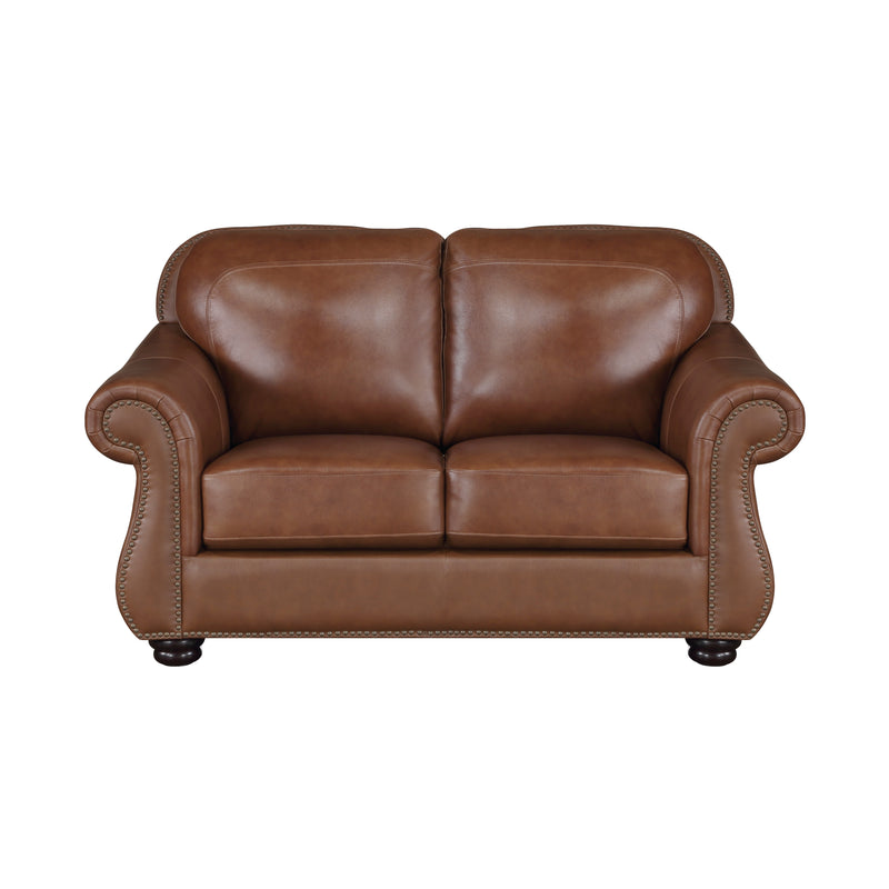 Attleboro Loveseat in Brown - 9270BR-2