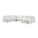 Zayden 4-Piece Sectional with Right Chaise in Beige - 9277VR*42LRC