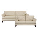 Thierry 2pc Set: Sofa, Love in Cream - 9279CRM*2