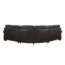 Wareham 3-Piece Sectional in Brown - 9289DB*SC