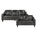 Aldrich 2pc Set: Sofa, Love in Gray - 9294GRY*2