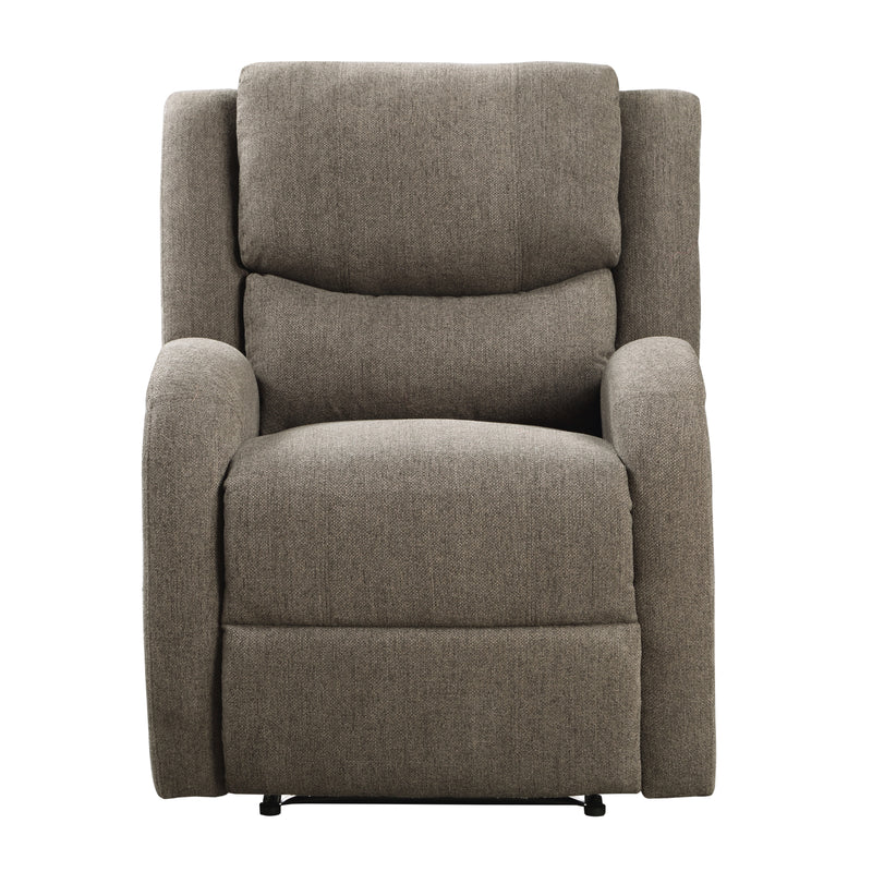 Foxcroft Power Reclining Chair in Brown - 9316BR-1PW