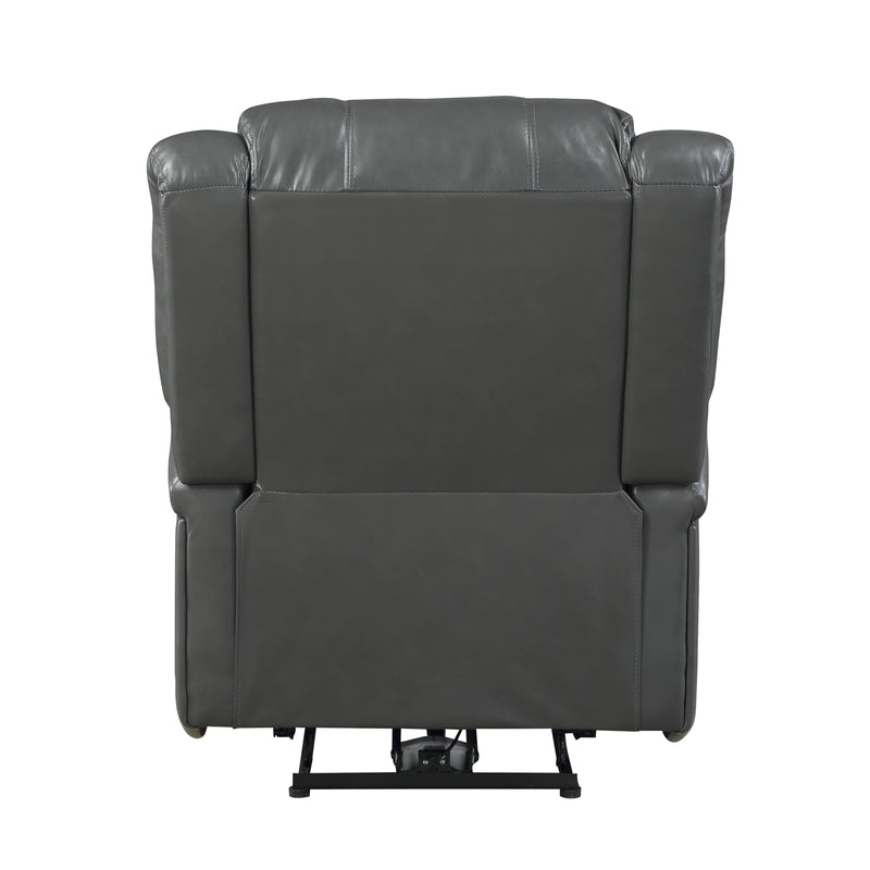 Foxcroft Power Reclining Chair in Gray - 9316PUGY-1PW