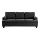 Elmont Sofa in Black - 9327BK-3