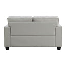 Elmont Loveseat in Brown - 9327KH-2