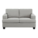 Elmont Love Seat - Brown