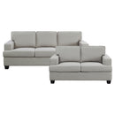 Elmont 2pc Set: Sofa, Love in Brown - 9327KH*2