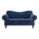 Rosalie Loveseat in Blue - 9330BU-2