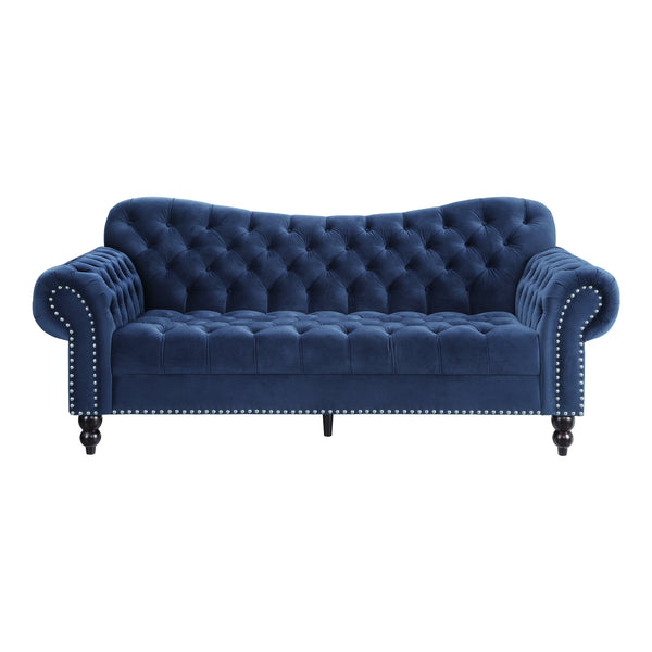 Rosalie Sofa in Blue - 9330BU-3