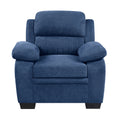 Holleman Chair - Blue - Fabric